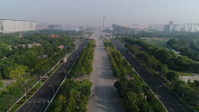 北京 奥体中心 鸟巢 森林公园奥林匹克塔