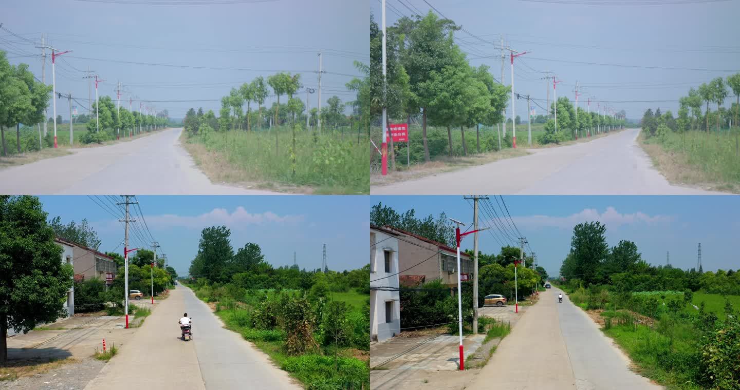 农村路灯  路灯 乡村路灯建设