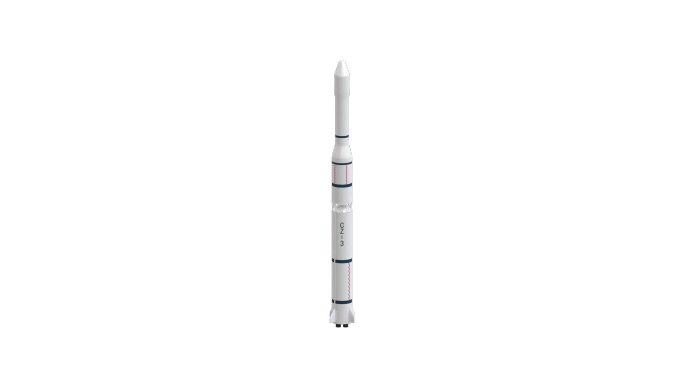 长征三号3号运载火箭CZ-3透明背景