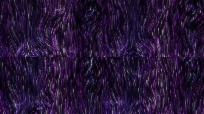 紫色粒子群升荡