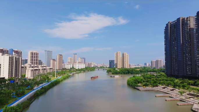 湖州大气城市空景