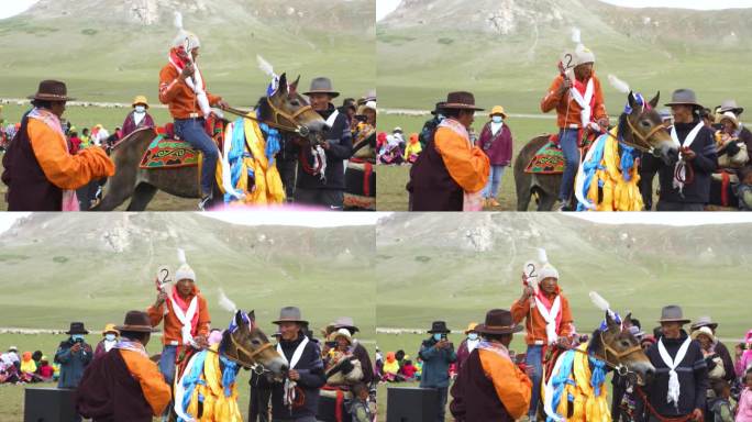 着藏装 藏族小孩 藏族老人 藏族年轻人