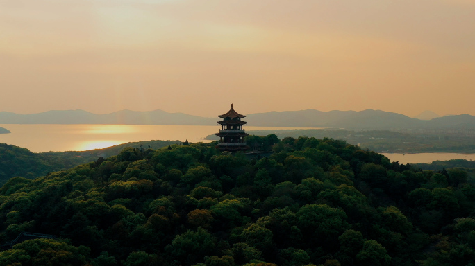 无锡太湖蠡湖渔父岛