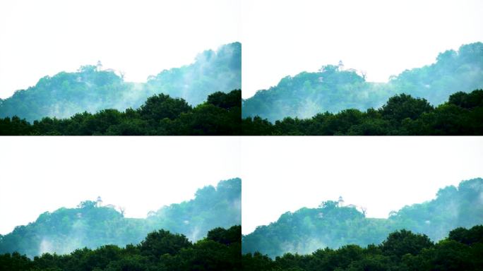 南京紫金山峡谷出岫延时摄影