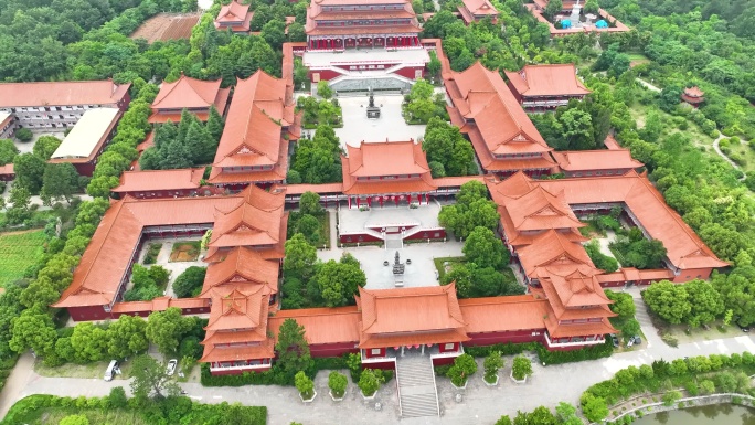 安徽省合肥市蜀山区大蜀山合肥开福禅寺风景