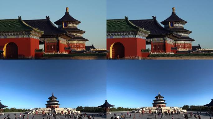 中国-北京-天坛-延时
