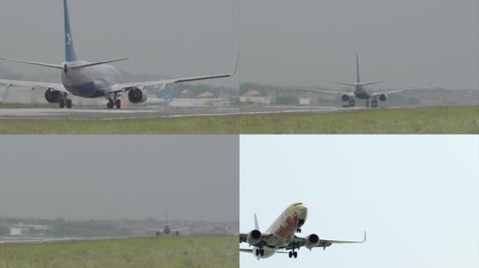 厦门高崎国际机场 飞机 起落