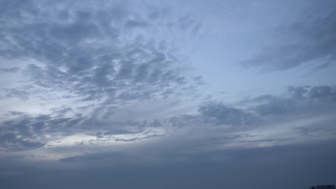 天空空镜 乌云 动态天空 阴天天空云层