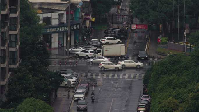 6K雨后城市十字街头【50p延时】