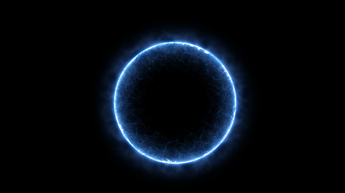 宇宙黑洞能量吸收圆形特效