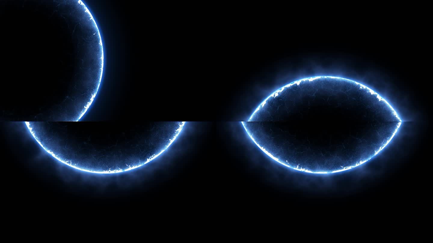 宇宙黑洞能量吸收圆形特效