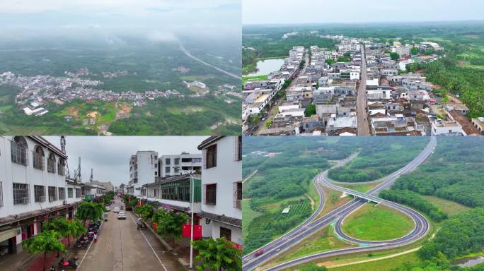 海口市甲子镇全景