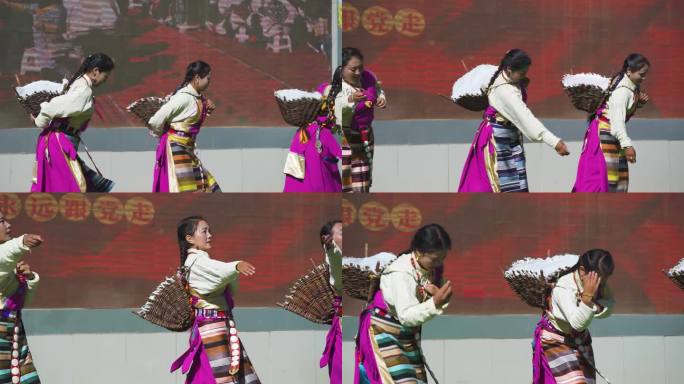 传统手艺 少数民族 传统服饰 舞蹈脚步