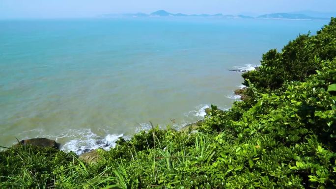 山山水水 礁石 海浪浪花