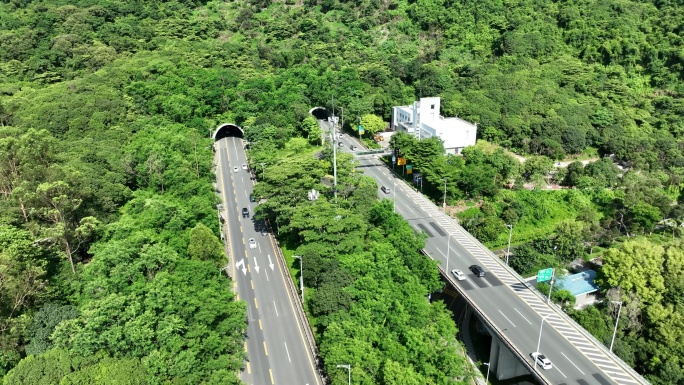 惠深沿海高速 大梅沙隧道