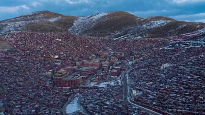 川西色达佛学院延时