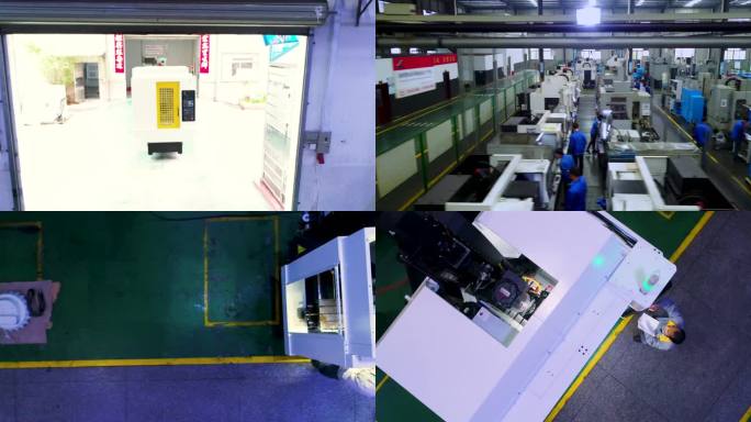 工厂车间 车间工人 生产线