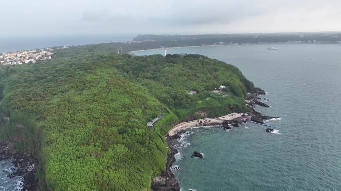 广西北海涠洲岛航拍