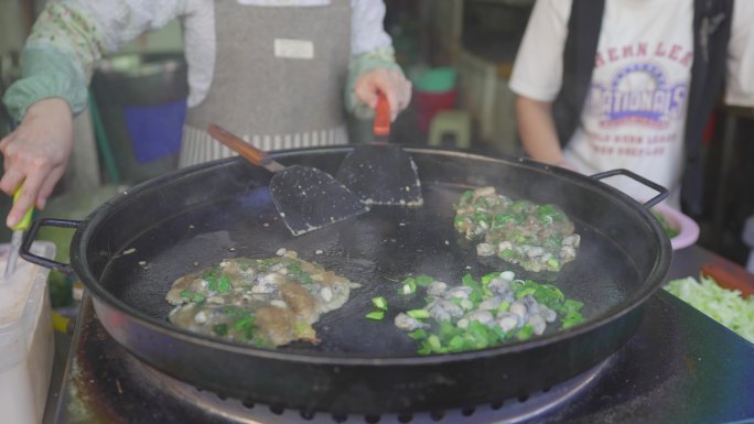 L八市地方特色夜市小吃摊城中村美食街摊位