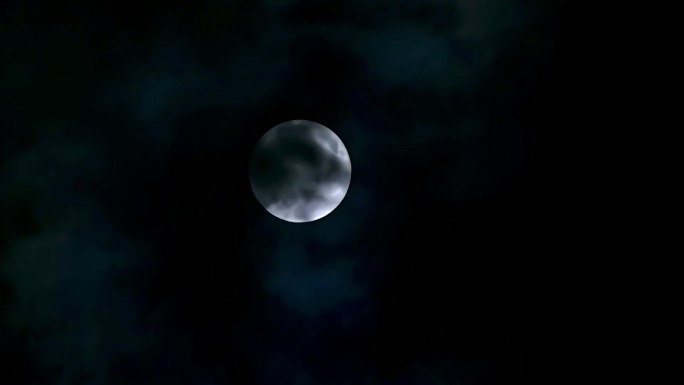 月亮延时拍摄