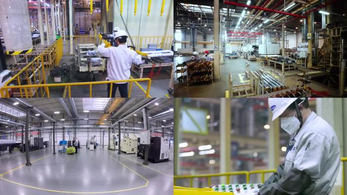机械加工 零件加工 工厂车间