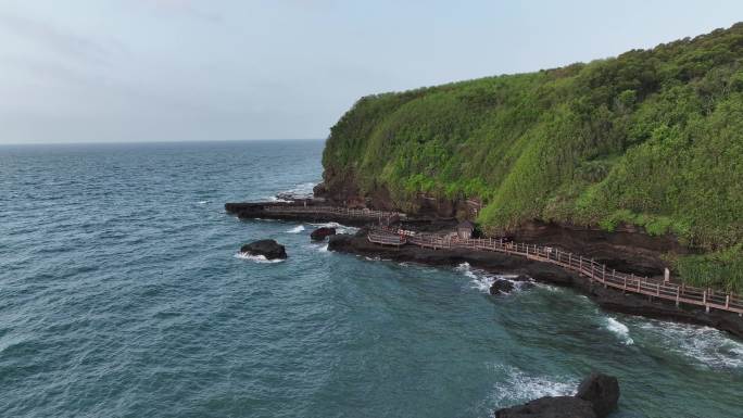 广西北海涠洲岛航拍