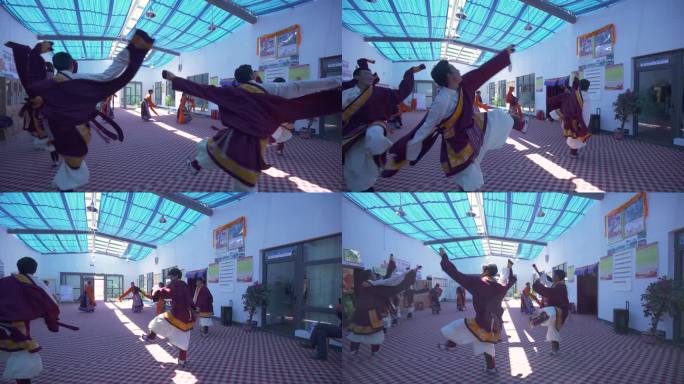 少数民族舞蹈 载歌载舞 藏族舞蹈