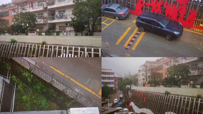 住宅下雨雨水004