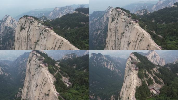 华山航拍渭南华阴陕西旅游宣传西安旅游宣传