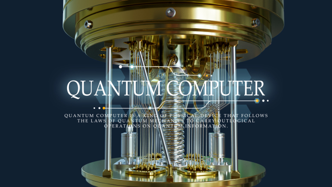 量子计算机动画_C4D+AE工程