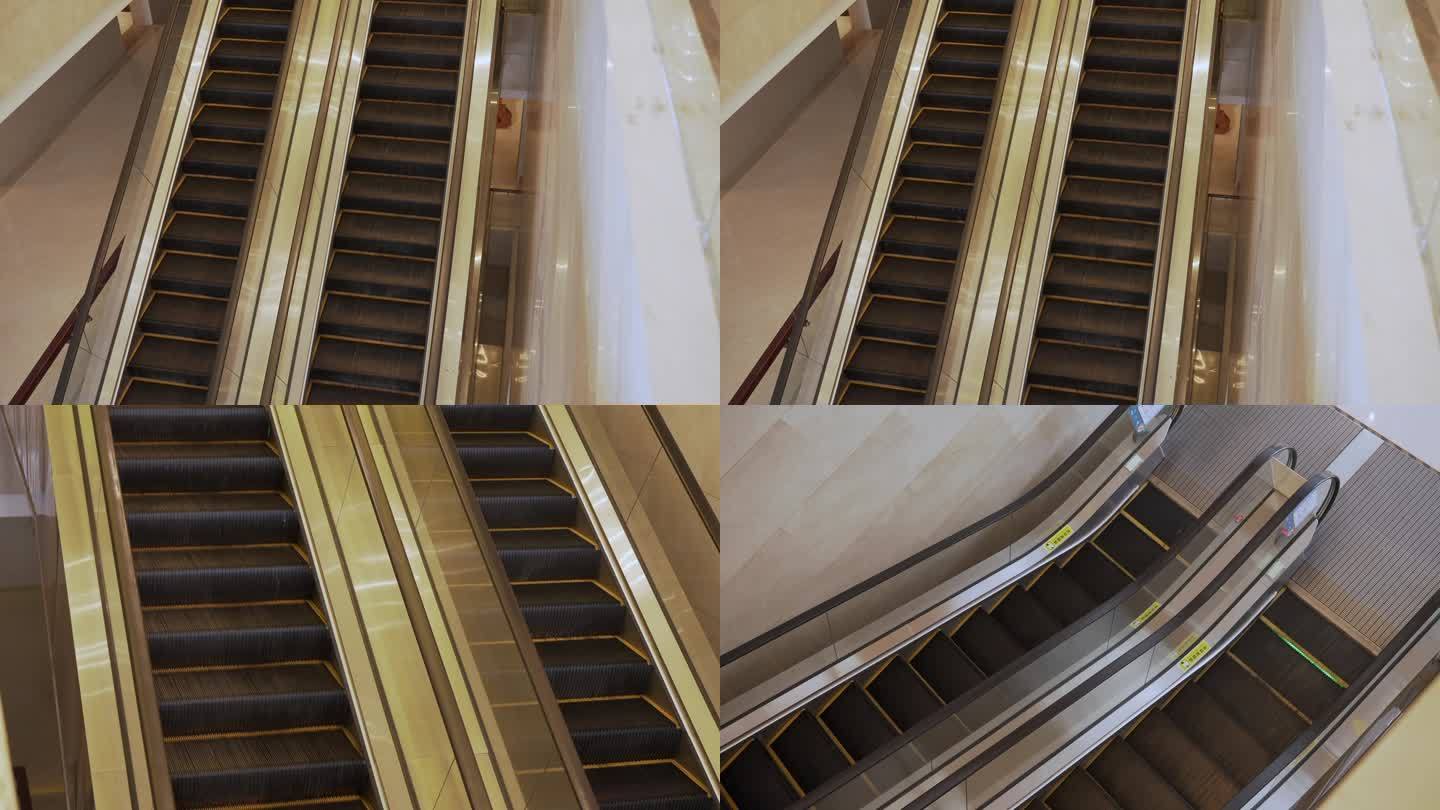 酒店扶梯电梯空镜