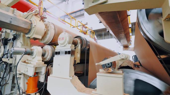 造纸机纸张生产生产设备自动化工厂制造发展