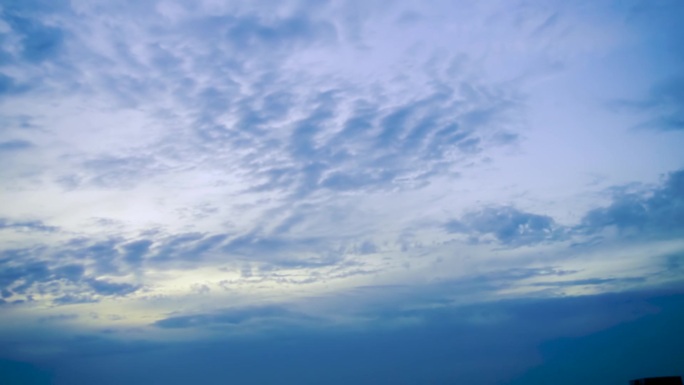 天空空镜延时 乌云延时 阴天天空