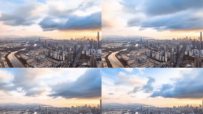 深圳深港科技创新合作区延时摄影城市宣传片