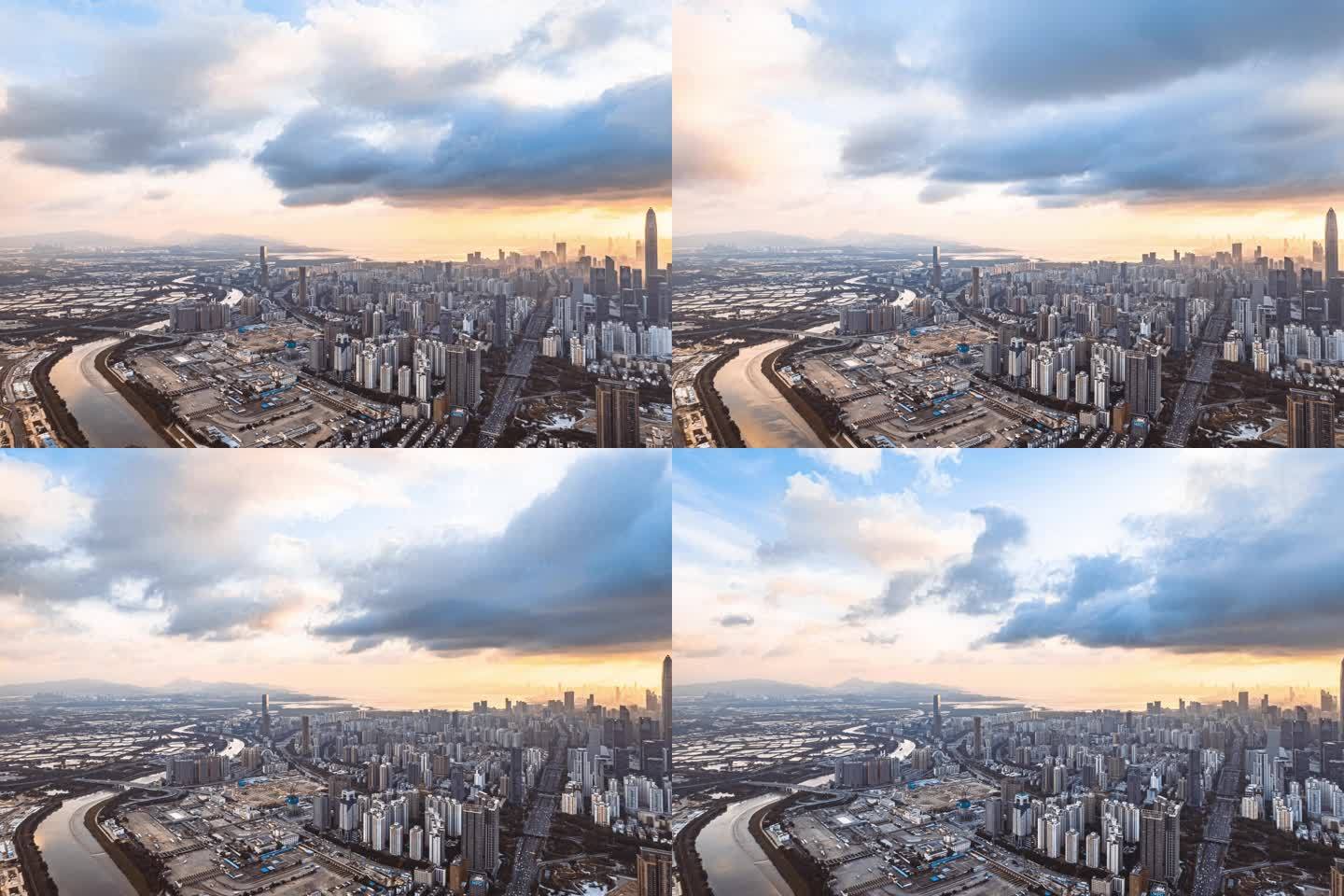 深圳深港科技创新合作区延时摄影城市宣传片