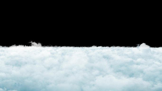 云海穿梭       带4k透明通道视频