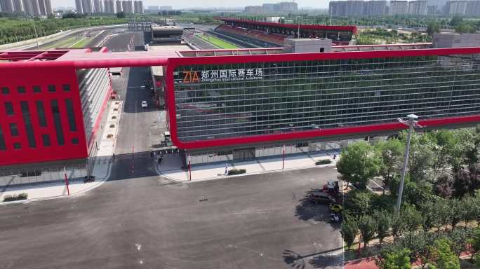 郑州国际赛车场 赛车 赛车场 专业赛道