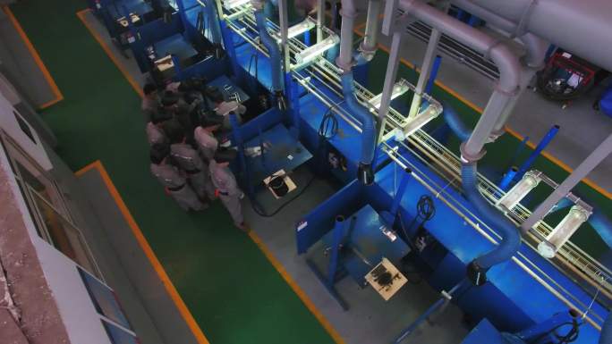 工业生产 机械设备 生产线