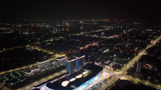 海盐吾悦广场夜景