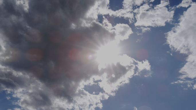 夏日炎热,烈日炎炎 阳光 太阳延时空镜头