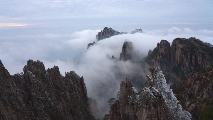 黄山大峡谷延时