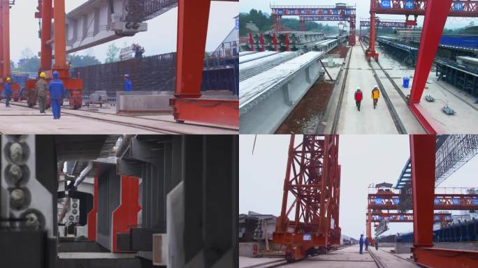 铁路施工 铁路工人 经济建筑