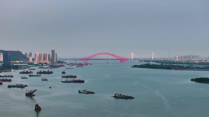 【正版4K素材】广州南沙明珠湾大桥