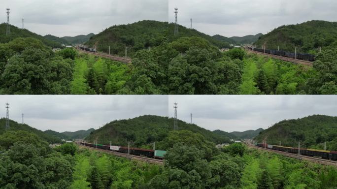 山林铁路交通轨道京九铁路