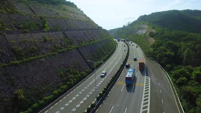 深圳 盐坝高速航拍