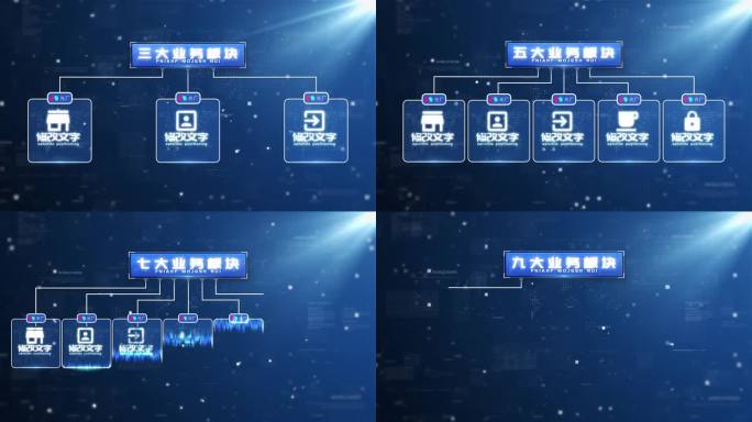 【2-10】科技分类分支模版14