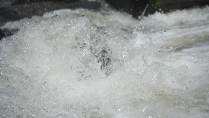 奔腾的河流大自然水流溪流