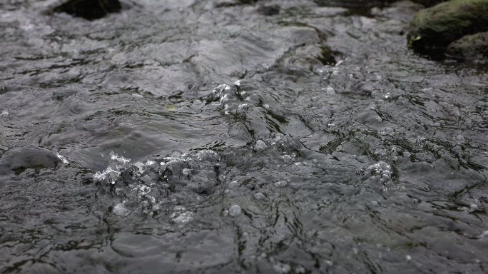 溪流河流山泉水水源地