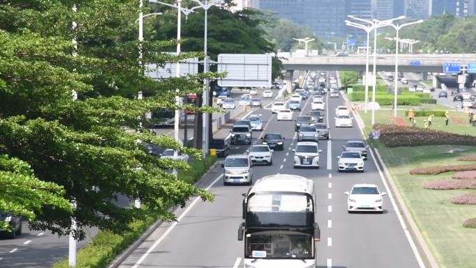 深圳交通城市车流车辆经济