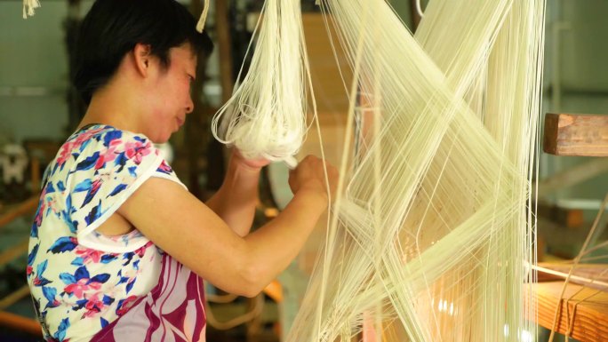 手工业 历史文化 织布机